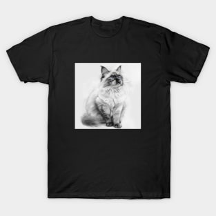 Silent Eloquence: The Regal Ragdoll T-Shirt